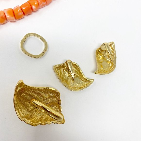 492 Vintage Avon Kenneth Jay Lane 1989 Under the Sea necklace and earrings - Picture 5 of 10